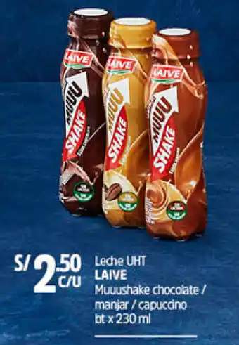 Plaza Vea Laive Leche UHT 230ml oferta