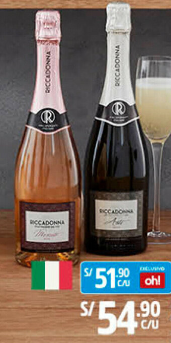 Plaza Vea Riccadonna Espumante 750ml oferta