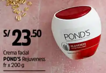 Plaza Vea Pond's Crema Facial 200g oferta