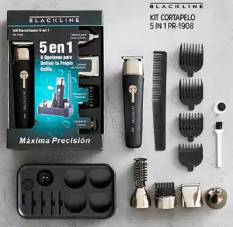 Plaza Vea Blackline Kit Cortapelo 5 in 1 PR-1908 oferta