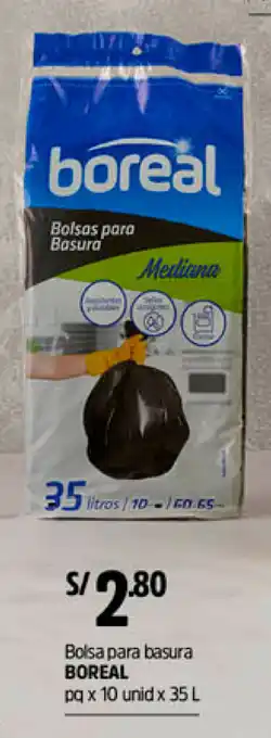 Plaza Vea Boreal Bolsa para Basura oferta