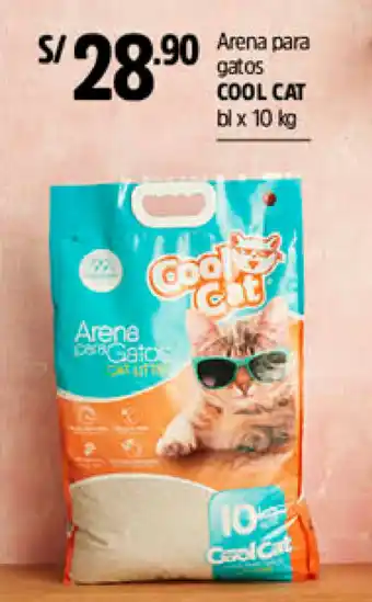 Plaza Vea Cool Car Arena para Gatos 10kg oferta