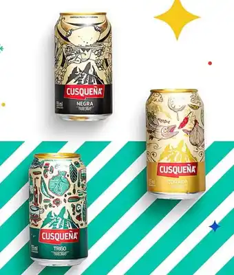 Makro Cerveza CUSQUEÑA Pack de 6 latas x 355 ml x 4 packs oferta