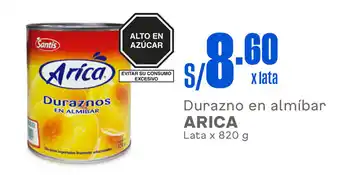 Makro Durazno en almíbar ARICA Lata x 820 g oferta