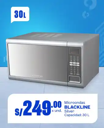 Makro Microondas BLACKLINE Silver Capacidad: 30 L oferta