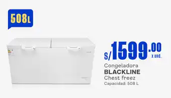 Makro Congeladora BLACKLINE Chest freez Capacidad: 508 L oferta