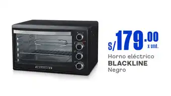 Makro Horno eléctrico BLACKLINE Negro oferta