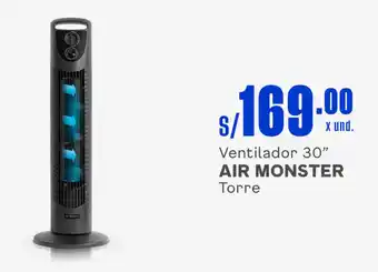 Makro Ventilador 30" AIR MONSTER Torre oferta