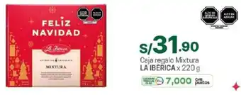 Tottus LA IBÉRICA Caja regalo Mixtura x 220g oferta