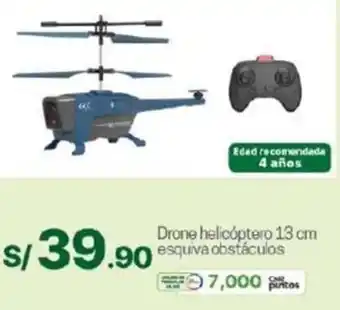 Tottus Drone helicóptero 13 cm 90 esquiva obstáculos oferta