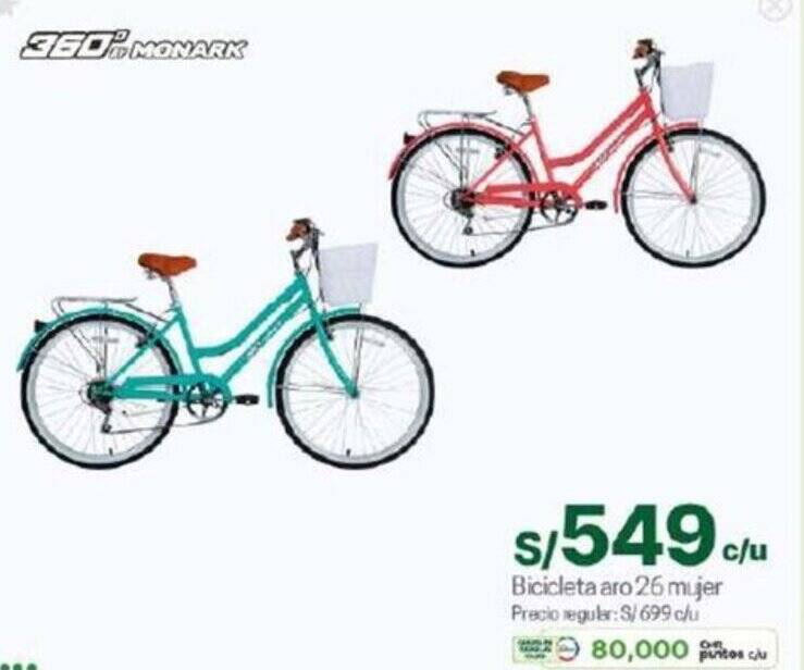 Bicicleta mujer online oferta