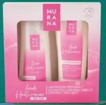 Tottus MURANA Shampoo + acondicionador ácido hialurónico x 400 ml oferta