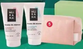 Tottus Crema de manos MURANA aclaradora 100 ml + concentrada 100 ml + neceser oferta