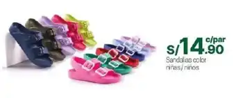 Tottus Sandalias color niñas/niños oferta