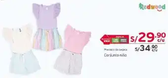 Tottus Redwood Conjunto niña oferta