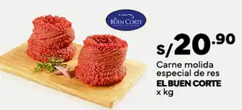 Carne molida especial de res EL BUEN CORTE x kg