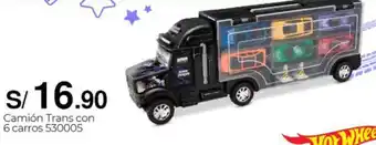 Metro Camión Trans con 6 carros 530005 oferta