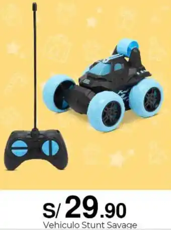 Metro Vehiculo Stunt Savage oferta