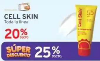 Mifarma CELL SKIN Toda la línea oferta