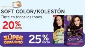 Mifarma SOFT COLOR/KOLESTÓN Tinte en todos los tonos oferta