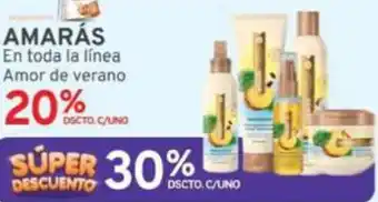 Mifarma AMARÁS En toda la línea Amor de verano oferta
