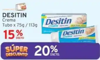 Mifarma DESITIN Crema Tubo x 75g/113g oferta