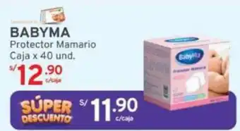 Mifarma BABYMA Protector Mamario Caja x 40 und. oferta