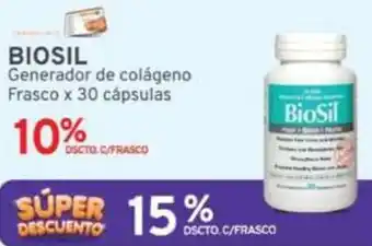 Mifarma BIOSIL Generador de colágeno Frasco x 30 cápsulas oferta