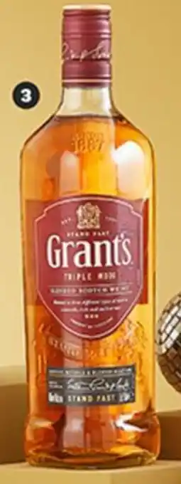 Plaza Vea Whisky GRANT'S btx 750 ml oferta