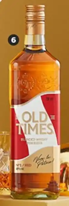 Plaza Vea Whisky OLD TIMES Red btx 750 ml oferta