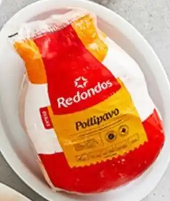 Plaza Vea Pollipavo REDONDOS con menudencia congelado x kg oferta