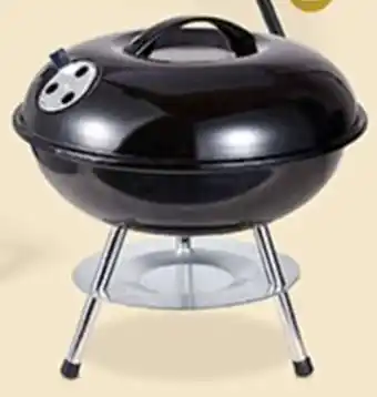 Plaza Vea Parrilla a carbón portátil 36 cm redonda oferta