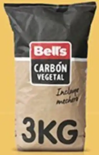 Plaza Vea Carbón BELL'S regular/vegetal blx 3 kg oferta