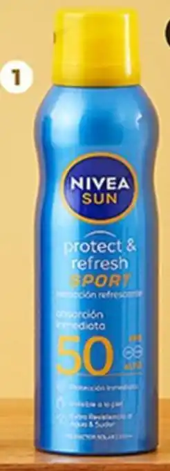 Plaza Vea Protector solar NIVEA Protect & Refreshs FPS 50 fr x 200 ml oferta