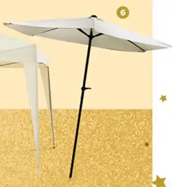 Plaza Vea VIVA HOME Sombrilla de aluminio beige a/b oferta