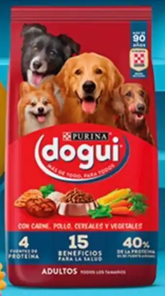 Plaza Vea Alimento para perros DOGUI adulto blx 3 kg oferta