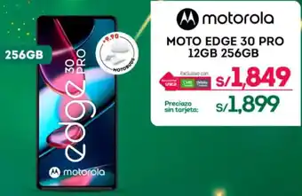 Tottus motorola MOTO EDGE 30 PRO 12GB 256GB oferta