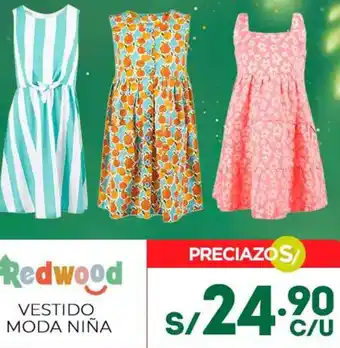 Tottus Redwood VESTIDO MODA NIÑA oferta