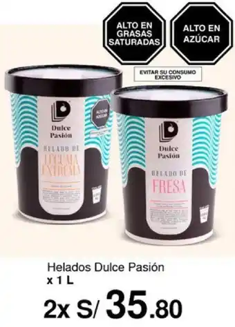 Metro Helados Dulce Pasión x1 L oferta