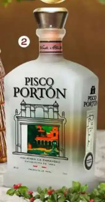 Wong PISCO PORTÓN MOSTO VERDE ALBILLA BOT.X 750 ML oferta