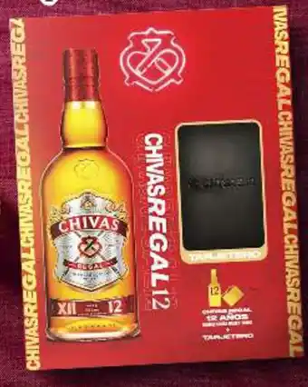 Wong PACK CHIVAS 12 AÑOS + BILLETERA BOT. X 700 ML oferta