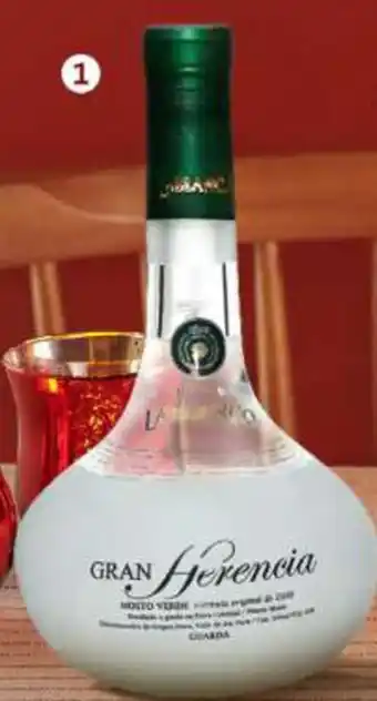 Wong PISCO LABLANCO MOSTO VERDE GRAN HERENCIA BOT. X 500 ML oferta