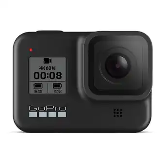 Tiendas EFE Cámara de acción sumergible gopro hero 8 4k 60 12mp streaming 1080p chdhx-802-rw negro oferta