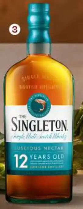 Wong WHISKY SINGLETON DUFFTOWN 12 AÑOS BOT. X 700 ML oferta