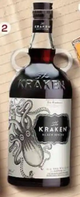 Wong RON ESPECIADO KRAKEN BOT.X 750 ML oferta