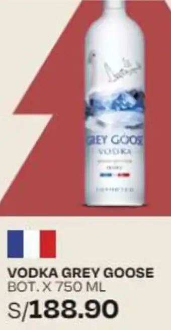 Wong VODKA GREY GOOSE BOT.X 750 ML oferta