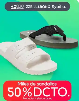 Falabella BILLABONG Sybilla Miles de sandalias oferta