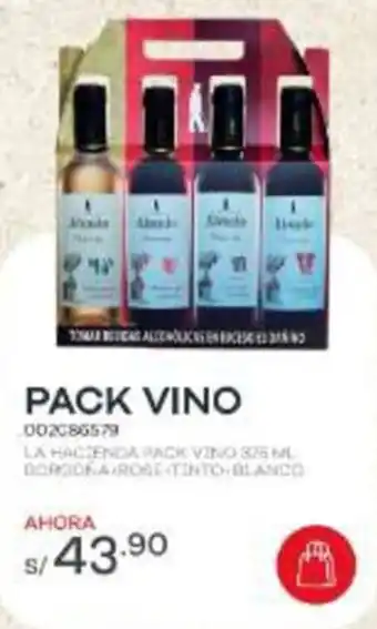 Estilos PACK VINO oferta