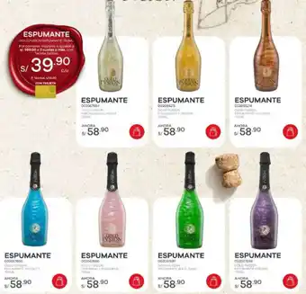 Estilos ESPUMANTE oferta
