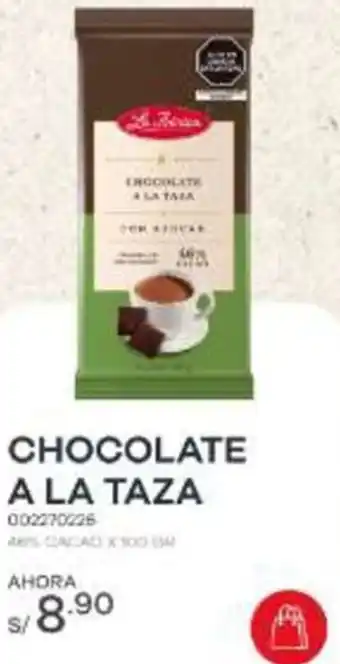 Estilos CHOCOLATE A LA TAZA oferta